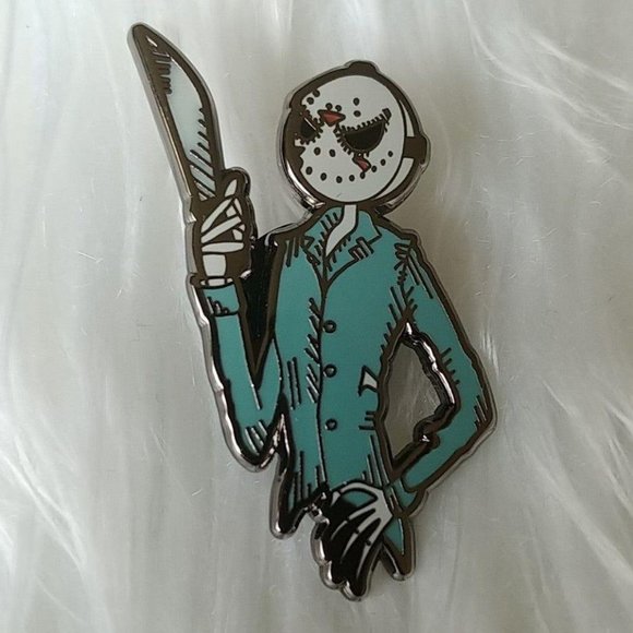 Independent Jewelry - Jack Skellington as Jason Voorhees Enamel Pin